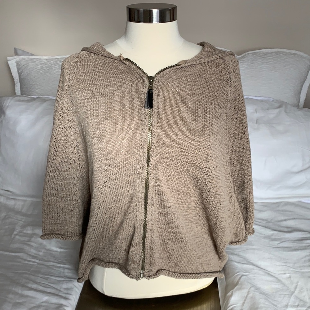 Zip-Up Poncho